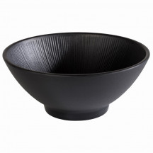 Miska NERO Ø 19 cm, výška: 8 cm, 0,9 l melamin, farba čierna