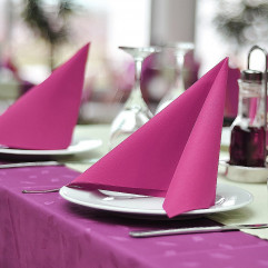 Obrúsok PREMIUM fuchsia 40 x 40 cm [50 ks]