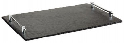 Podnos bridlica GN 1/1 53x32,5cm, výška:6cm hrúbka materiálu 6-9 mm