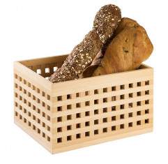 Box BROTSTATION 34x26cm, výška:20cm buk-drevo