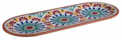 Tanier ARABESQUE 38x15,5cm, výška:2cm melamín, vnútro: dekor