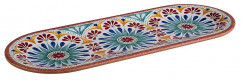 Tanier ARABESQUE 38x15,5cm, výška:2cm melamín, vnútro: dekor