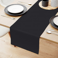 Stredový pás (PAP-Airlaid) PREMIUM čierny 40cm x 24m [1 ks]