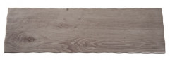 Podnos DRIFTWOOD GN 2/4 53x16,2cm, výška:1,5cm melamín, drevaná optika protišmykové nožičky