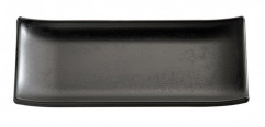 Podnos/Sushiboard ZEN 22,5x9,5cm, výška:3cm melamín, farba čierna, optika kameň