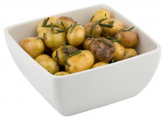 Miska PURE 9 x 9 cm, výška: 4 cm, 0,14 l melamín farba biela