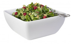 Miska PURE 32 x 32 cm, výška: 14 cm, 8 l melamín farba biela