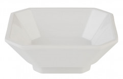 Miska MINI 8 x 8 cm, výška: 3 cm, 0,06 l melamín farba biela