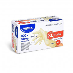 Rukavica (Latex) nepúdrovaná natural `XL` [100 ks]