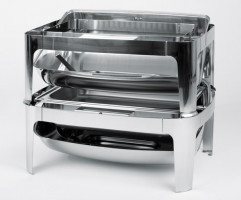 Chafing Dish rolovací ELITE 67x47cm, výška:45cm nerez