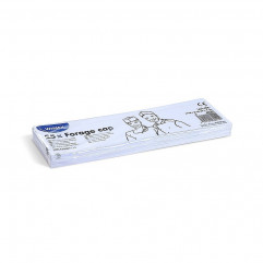 Kuchárska čiapka lodička (PAP) biela 55-62 x 8 cm [25 ks]