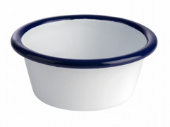 Miska ENAMELWARE Ø8cm, výška:3,5cm, 0,08lt smaltovaný oceľový plech