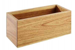 Table Caddy-stojan-držiak-box dochucovač 23x10cm, výška:10cm, vnútro: 21,5x8cm drevo agát