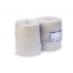 Toaletný papier (PAP-Recy) 1vrstvý natural `JUMBO` Ø24cm 210m [6 ks]