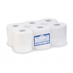 Toaletný papier tissue JUMBO 2-vrstvový Ø 19cm, 170 m [12 ks]