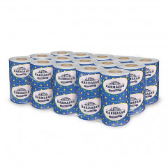 Toaletný papier (PAP-Recy) Harmasan 1vrstvý natural  Ø10,5cm 50m 400 útržkov [1 ks]