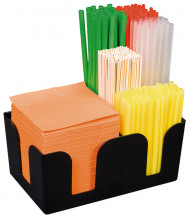 Box barové doplnky Bar-Caddy 24x15cm, výška:11cm ABS, farba čierna