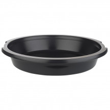 Gastronádoba INDU okrúhla čierna Ø38,5cm, výška:7,5cm, 6,5lt hliník, nepriľnavý povrch, všetky druhy šporákov aj indukčný, max do 250°C