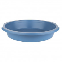 Gastronádoba INDU okrúhla modrá Ø38,5cm, výška:7,5cm, 6,5lt hliník, nepriľnavý povrch, všetky druhy šporákov aj indukčný, max do 250°C