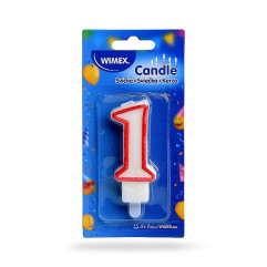 Číslová sviečka so stojančekom 