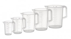 Odmerka Ø 12 cm, výška: 17 cm, 1 l polypropylén