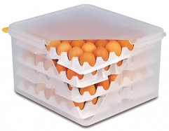 Box vajcia GN 2/3 35,4x32,5cm, výška:20cm polypropylén (Box+vrchnák)