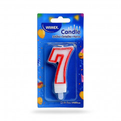 Číslová sviečka so stojančekom 