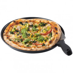 Plech pizza Ø 26 cm horný, 24,3 cm dolný, výška 2,5 cm plech