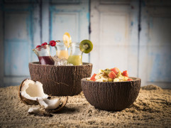 Miska COCONUT Ø18cm, výška:9,5cm, 1lt betón