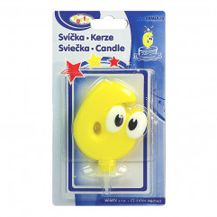 Číslová sviečka so stojančekom 
