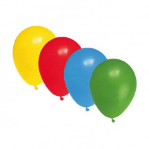 Nafukovací balónik, farebný mix, `S` [100 ks]