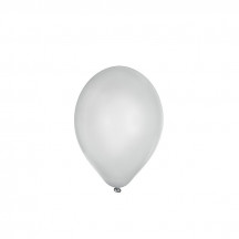 Nafukovací balónik biely Ø25cm `M` [100 ks]