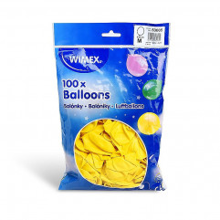 Nafukovací balónik žltý Ø25cm `M` [100 ks]
