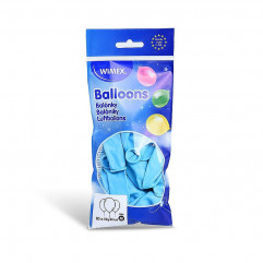 Nafukovací balónik nebesky modrý Ø25cm `M` [10 ks]