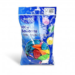 Nafukovací balónik farebný mix Ø30cm `L` [100 ks]