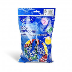 Nafukovací balónik Ohňostroj farebný mix Ø30cm `L` [100 ks]