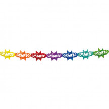 Papierová girlanda Ø17cm x 4m [1 ks]
