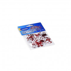 Konfeta lesklá (PET) Srdce Ø12mm 15g [1 bal]