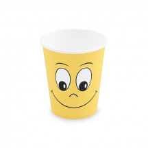 Papierový pohár Smile Ø80mm 280ml `M: 0,2L/8oz` [10 ks]