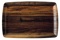 Podnos hranatý 35x22 cm Wood Essence, porcelán