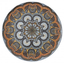 Tanier plytký 32 cm Mandala B, porcelán