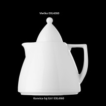 Konvica EXCELLENCY 0.6 lt čaj+viečko k čajové konvici