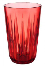 Pohár CRYSTAL Ø 8cm, výška:12,5cm, 0,3lt Tritan farba červená