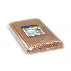 Slamka (bio-kompozit) biela `JUMBO` Ø8mm x 25cm [100 ks]