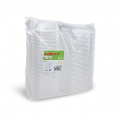 Miska (PP) Ripboxx Tiny s viečkom priehľadná 125ml [50 ks]