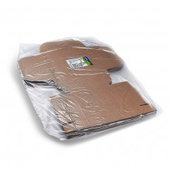 Burger box (PAP FSC Mix) rozkladací nepremastiteľný kraft 145 x 145 x 150 mm [50 ks]