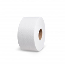 Toaletný papier (Tissue) 2vrstvý s ražbou biely `JUMBO` Ø18cm 100m [12 ks]