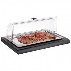 Vitrína TOP FRESH chladiaca 60 x 41 cm, výška: 5 cm set farba čierna