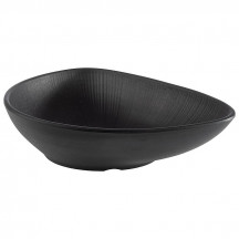 Tanier NERO 28 x 22 cm, výška: 7 cm, 1 l melamin, farba čierna