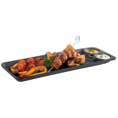 Podnos NERO 41 x 15 cm, výška: 2,5 cm melamin, farba čierna 2 ks misky dip á 0,03 l